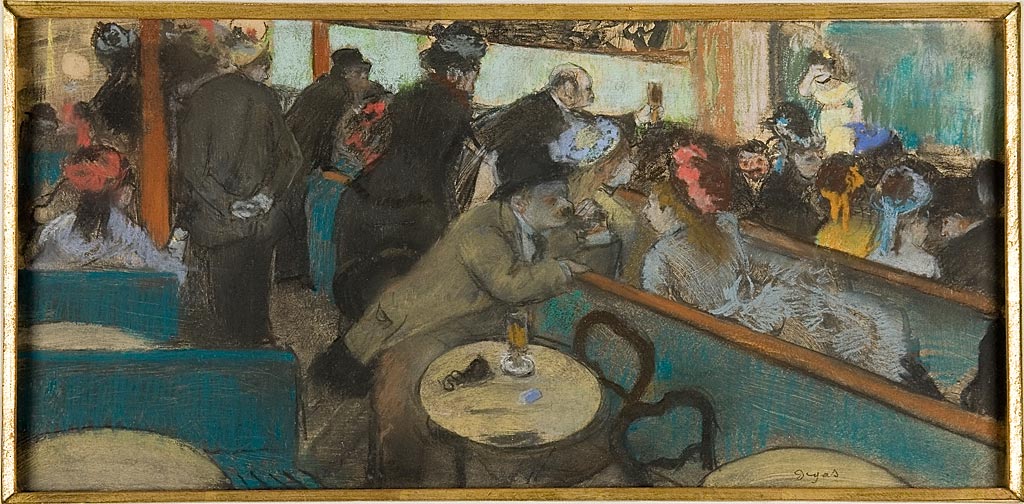 Cafe-Concert. The Spectators 1877